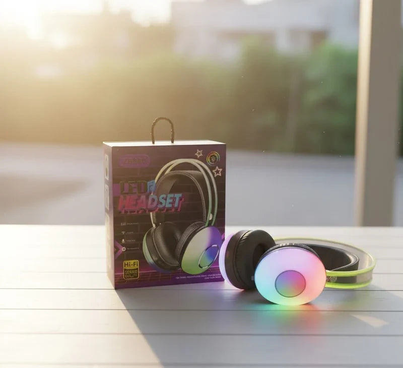 سماعة لاسلكية LED | LED Wireless Headset